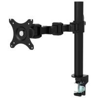 ONKRON D121E чёрный {Для экранов с диагональю 10"-34" Максимальная нагрузка: 10кг VESA: 75x75, 100х100мм}
