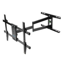 Kromax DIX-20 черный 22"-65" макс.45кг настенный поворотно-выдвижной и наклонный