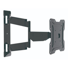 Wize [WA43] для дисплеев 17-43", VESA 75x75, 100x100, 200x200 мм., макс. нагрузка 35 кг, расстояние от стены 36-478 мм., наклон -3°/+12°, поворот -90°/+90°,выравнивание +/-3°, черн.