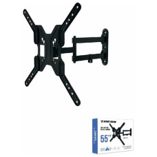 TRESS WM 2544M черный 23"-55" 180 градусов. Вылет от стены 49-400 мм. Крепление стандарта VESA 75х75, 100х100, 100х200, 200х200, 200х300, 300х300, 300х400, 400х400 мм