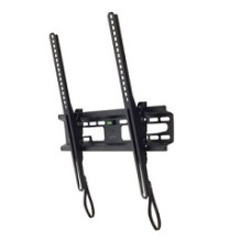 Kromax FLAT-4 new black, наст. для TV 22"-65", max 55 кг, 1 ст св., нак. +3°-10°, от ст. 42 мм, max VESA 400x400 мм.