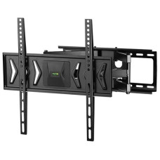 TRESS WM 1044M черный 32"-55" от + 5 до -15 градусов. Поворот 180 градусов. Вылет от стены 68-456 мм. Крепление стандарта VESA 100х100, 100х200, 200х200, 200х300, 300х300, 300х400, 400х400 мм.