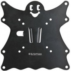Kromax CASPER-200 black, Кр. стал. наст. для TV 15"-40", max 30 кг, 0 ст св., от ст. 21 мм, max VESA 200x200 мм.