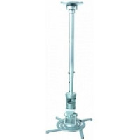 Cactus CS-VM-PR01L-AL серебристый Кронштейн для проектора макс.10кг настенный и потолочный поворот