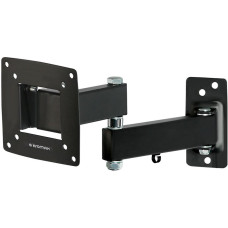 Кронштейн для ТВ Kromax OPTIMA-104 Vesa до 100x100 10-28' max 25кг черный