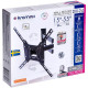 Кронштейн для ТВ Kromax DIX-24 Vesa до 400x400 15-55' max 35кг черный