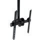 Кронштейн для ТВ ARM Media LCD-1800 потолочный Vesa до 400x400 26-65' max 50кг черный