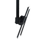 Кронштейн для ТВ ARM Media LCD-1800 потолочный Vesa до 400x400 26-65' max 50кг черный
