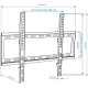 Кронштейн для ТВ ARM Media STEEL-3 new Vesa до 400x400 22-65' max 50кг