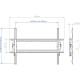 Кронштейн для ТВ Kromax STAR PRO-112 Vesa до 800x500 55"-100" max 103кг