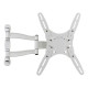Кронштейн для ТВ Kromax Techno-5 white Vesa до 400x400 15-55' max 35кг
