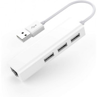 KS-is KS-311 Адаптер USB 2.0 LAN с хабом USB на 3 порта