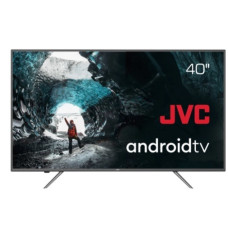 JVC 40" LT-40М690 черный {40" (102см) - Google Android TV, Android 9, FullHD, 1920x1080, Bluetooth, DVB-C, DVB-T, DVB-T2, Слот CI/CI+}