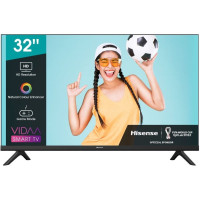Hisense 32" 32A4BG Frameless черный HD 60Hz DVB-T DVB-T2 DVB-C DVB-S DVB-S2 WiFi Smart TV (RUS)
