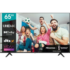 Hisense 65" 65A6BG черный 4K Ultra HD 60Hz DVB-T DVB-T2 DVB-C DVB-S DVB-S2 WiFi Smart TV