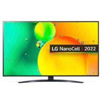 LG 50" 50NANO766QA NanoCell синяя сажа {4K Ultra HD 60Hz DVB-T DVB-T2 DVB-C DVB-S DVB-S2 USB WiFi Smart TV (RUS)}