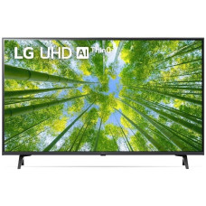 LG 43" 43UQ80006LB.ARUB/BRU металлический серый {Ultra HD 60Hz DVB-T DVB-T2 DVB-C DVB-S DVB-S2 USB WiFi Smart TV (RUS)}