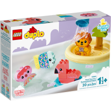 LEGO DUPLO "Приключения в ванной: плавучий остров для зверей" 10966