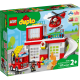 LEGO DUPLO "Пожарная часть и вертолет" 10970