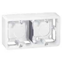Legrand (80285) Mos.Кор.накл. бел. 4/5М, гориз. в.40мм