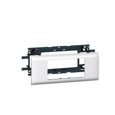Legrand 010954 Суппорт/рамка Mosaic 4 мод. для крышки 65мм