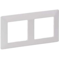 Legrand 754002 Valena LIFE.Рамка "Белая".2-постовая универсальная