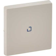 Legrand 755101 Valena LIFE.Лицевая панель для выключателя одноклавишного с подсветкой/индикацией.Слоновая кость