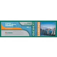 1202091 LOMOND Матовая бумага 610ммх30м, 180 г/м2, рулон