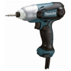 Makita TD0101 Шуруповерт ударный [TD0101] {230Вт,0-3200ум,6-ти гран 6.35,100Нм,0.99кг,кор,M4-M14,бита Philips}