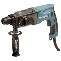 Makita HR2470 Перфоратор SDS+ [HR2470] {780Вт,3реж,2.7Дж,0-4500ум,2.6кг,чем,зашита уг щеток от пыли}