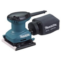 Makita BO4557 Вибрационная шлифовальная машина [BO4557] {200Вт,114х140мм,14000обм,ампл-1.5мм,0.9кг,кор,псборник,зажим }