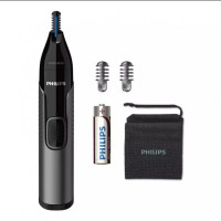 PHILIPS NT3650/16 Триммер ,2насадки, черный/серый