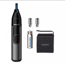 PHILIPS NT3650/16 Триммер ,2насадки, черный/серый