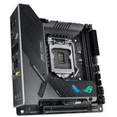 Asus ROG STRIX Z490-I GAMING {Soc-1200 Intel Z490 2xDDR4 mini-ITX AC`97 8ch(7.1) 2.5Gg RAID+HDMI+DP}