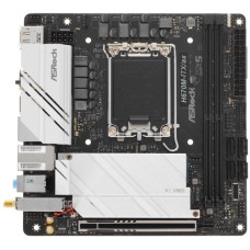 Asrock H670M-ITX/AX {GA1700, H670, 2*DDR4, DP+HDMI, 4xSATA3 6.0, M.2 Socket, RAID, 2xUSB 3.2, Type-C, 4xUSB 2.0, mITX}