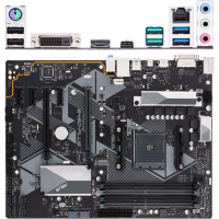 Материнская плата ASUS B450 AM4 DDR4 ( Prime B450-Plus ) ATX, Ret