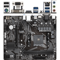 Материнская плата Gigabyte AMD A520 AM4 DDR4 ( A520M S2H ) mATX, Ret