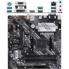 Материнская плата ASUS B550 AM4 DDR4 ( Prime B550M-A ) mATX, Ret