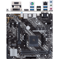 Материнская плата ASUS B450 AM4 DDR4 ( Prime B450M-K II ) mATX, Ret