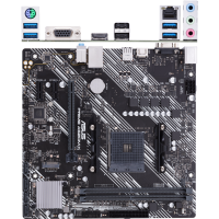 Материнская плата ASUS A520 AM4 DDR4 ( Prime A520M-K ) mATX, Ret