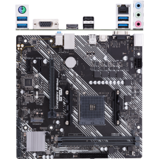 Материнская плата ASUS A520 AM4 DDR4 ( Prime A520M-K ) mATX, Ret