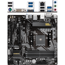 Материнская плата Gigabyte AMD B550 AM4 DDR4 ( B550M DS3H ) mATX, Ret