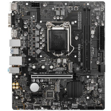 MSI H510M PRO {Soc-1200 Intel H510 2xDDR4 mATX AC`97 8ch(7.1) GbLAN+VGA+HDMI+DP}