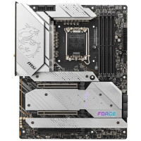 MSI MPG Z690 FORCE WIFI {LGA 1700, Intel Z690, 4xDDR5-4800 МГц, 3xPCI-Ex16, 5xM.2}