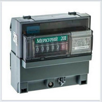 Инкотекс 201.6 Счетчик Меркурий 10-80А/220В, однофазный однотарифный, МЕХ, DIN