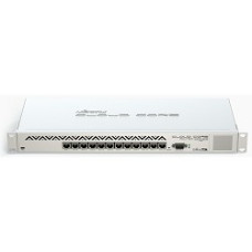 MikroTik CCR1016-12G Маршрутизатор (12) 10/100/1000 Mbit/s Gigabit Ethernet with Auto-MDI/X; Tilera Tile-Gx16; 2GB RAM; OS: L6(R2)
