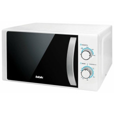BBK 20MWS-711M/WS (W/S) Микроволновая печь, 20 л, 700 Вт, белый/серебро