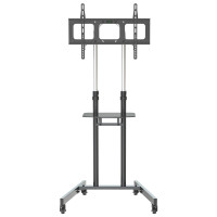 Cactus CS-VM-ST04H черный 32"-70" макс.45кг напольный мобильный