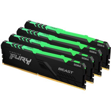 Модуль памяти DDR4 128Gb (4х32Gb) PC-25600 3200MHz Kingston ( KF432C16BBAK4/128 )