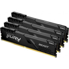 Модуль памяти DDR4 128Gb (4х32Gb) PC-25600 3200MHz Kingston ( KF432C16BBK4/128 )